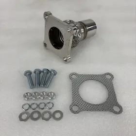 Dg200 Emusa Bolt 2 Inch Id Flange Adapter Outlet Repair For 95-10 Cirrus Voyager With Gasket And