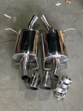 Emusa Ob-cbe Bmw 081 Openbox Finalsale Ss Muffler With Tips For 07-13 E90 E91 E93 335is N54 N55