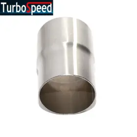 R17517ss Emusa Piping Universal 2.5 Inch Id To Od.3.6 Length T201 Stainless Steel Pipe Reducer