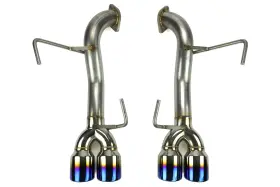 200-30-exh-002 Ets Axle Back Exhaust System Blue Tips For 2015-21 Subaru Wrx Sti