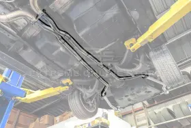 Cpe-ext-mp084 Extreme Online Store T-304 Straight-through X Mid Pipe Exhaust System For 05-06 Pontiac Gto