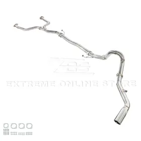 Eos-ext-cb060 Extreme Online Store For 22-up Toyota Tundra T304 Straight Through 3 Inch Cat Back Exhaust System