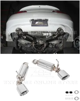 Wsa-ext-md005 Extreme Online Store For 08-13 Nissan G37 T-304 Dual Muffler Axle Back 4.5 Inch Tips Exhaust