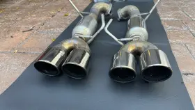 200-30-exh-004 Extreme Turbo Systems Ets Axleback Exhaust With Mufflers For 2015-2021 Wrx And 2015-2018 Sti