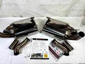 Fs.por.997s.max Fabspeed Porsche 997 Carrera Maxflo Performance Exhaust 2005-2008 Like New