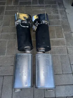Factory/oem 68233497aa 2020 Challenger Scat Pack 392 Active Exhaust Mufflers Tips Resonators