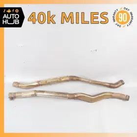 266422 Ferrari 11-16 Ff F151 6.3l V12 Engine Exhaust Pipes Right And Left Set Oem 40k
