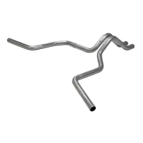 15828 Flowmaster 2.5in Dual Side Exit Aluminized Tailpipes For 1987-1996 Ford F-150