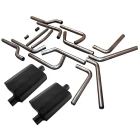 15936k Flowmaster U-fit Dual Exhaust Pipe Kit