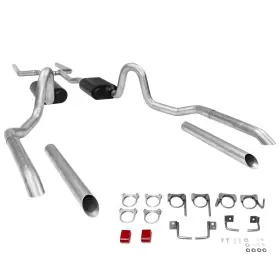 17119-km Flowmaster American Thunder Crossmember-back Exhaust System For 1968-1971 Chevro