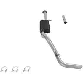 17162 Flowmaster Cat-back System - Single Side Exit American Thunder Moderate Soun