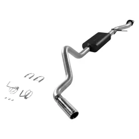 17360 Flowmaster For Chevy Silverado 1500 Classic 07 Exhaust System Force Ii Aluminized Steel
