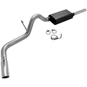 17458 Flowmaster Force Ii Cat-back Exhaust For 2005-2010 Dodge Dakota Trucks V6 V8