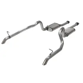717116 Flowmaster Flowfx Cat-back Exhaust 2.5 Inch Stainless For 87-93 5.0l Mustang