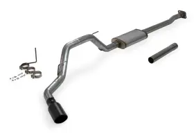 717864 Flowmaster Flowfx Cat-back Exhaust 3 Inch Stainless With 4.5 Black 304 Tip