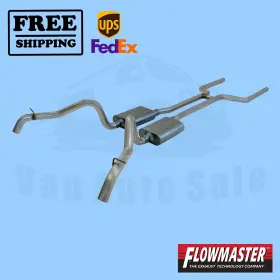 Flowmaster 743593982802 Exhaust System Kit For Chevrolet Camaro 1967-1968