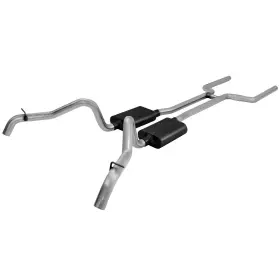 817129 Flowmaster American Thunder Crossmember-back Exhaust System