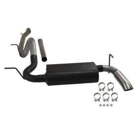 817514 Flowmaster Cat-back System 409s - Single Rear Exit Force Ii Mild Sound
