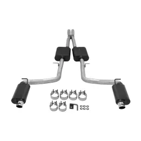 817741 Flowmaster Cat-back System - 409s Dor American Thunder Kit Moderate Sound