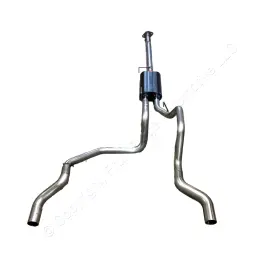 Flowmaster 817761b 2015-18 Ford F150 2.7 3.5 V6 Super 50 Muffler Dual Exhaust Kit 2.5 Inch