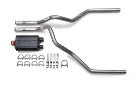 Flowmaster 850007583248 Ford F150 F250 09-19 Super 40 Muffler Mandrel Dual Truck Exhaust Kit