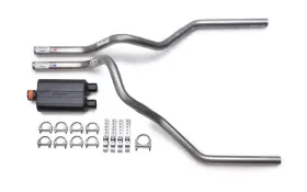 Dk107-nt Flowmaster 98-03 Ford F150 F250 Super 44 Muffler Mandrel Dual Truck Exhaust Kit
