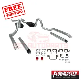 L158495 Flowmaster Exhaust System Kit For 71 - 72 Oldsmobile Cutlass Supreme