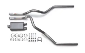 2-chamber Flowsound 850007583125 2009-2019 Chevy Silverado Mandrel Dual Truck Exhaust Kit