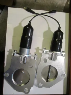 20250-2 Fmr Performance 2.5 Inch Electric Exhaust Cut Off Valve Kit With Motor One Pair