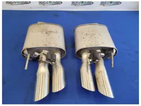 328.fd1i20 Ford 2018-2023 Mustang Gt S550 Rear Pair Muffler Active Exhaust Quad Tip 2587