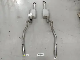4809812 Ford Mustang Gt Coupe Pair Of Aftermarket Flowmaster Full Exhausts 1999-2004