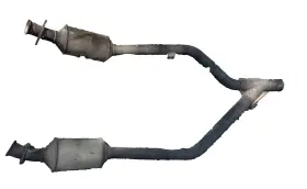 4r33-5e213-da Ford 05-09 Mustang V6 4.0l Vin N Single Exhaust Pipe Oem Catalytic Converters