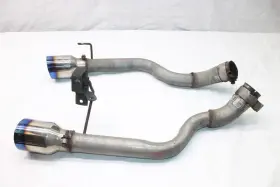 8r33-5230 Ford Mbrp Axle Back Exhaust Muffler Dual Tips Custom Weld Mustang Gt 4.6l 05-10