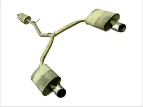 Fb5z-5230-b Ford 2016-2019 Explorer Center And Rear Muffler Assembly Oem