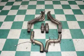 Fr3z5g232a Ford 15-17 Mustang 5.0l Gt Aftermarket Sp Performance Headers Resonator 2/34 Outlet