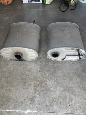 Kr3z-5230-j Ford Mustang Ecoboost Oem Mufflers Without Tips 2015-2023 S550