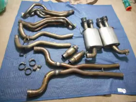 M-5200-m8 Ford 2018-2021 Mustang Exhaust Borla Performance Mufflers Headers X Pipe