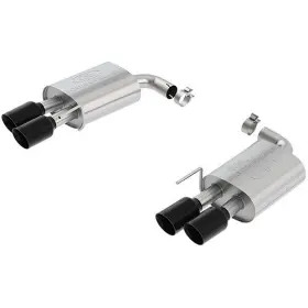 M-5230-m8eba Ford Performance Extreme Muffler Kit 18-23 Mustang Gt Blk Chrome Tips