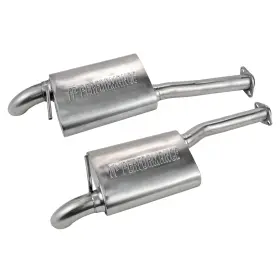 Fp-ad25-ss Fp Performance Street Series Stainless Steel Cat-back Axle Dump Kit W Split Rear Exit