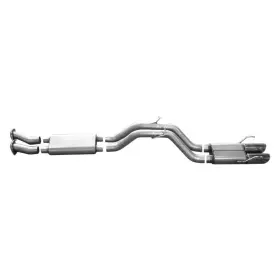 17405 Gibson For Jeep Grand Cherokee 06-10 Exhaust System Swept Side Aluminized Steel