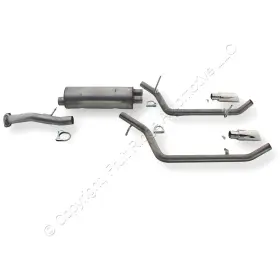 5610 Gibson Aluminized Dual Sport Exhaust For 2007-12 Tahoe Yukon 4.8/5.3l 2/4wd