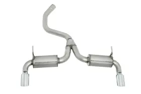 617208 Gibson Cat-back Dual Split Exhaust System For 2019-2021 Jeep Cherokee