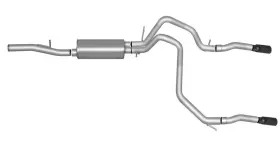 65669 Gibson Gib Cat-back - Dual Split