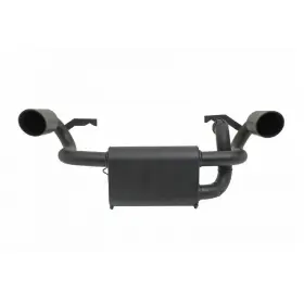 98024 Gibson Black Ceramic Polaris Utv Dual Exhaust For 2015 Rzr S 900 Base All