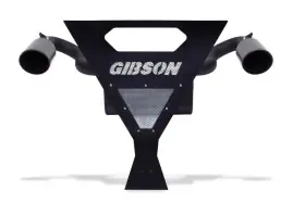 Yxz1000r Gibson 98030 Dual Exhaust For 16-17 Yamaha - Black Ceramic