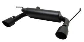 17303-b Gibson Exhaust Cat-back Dual Split Exha Ust System Black Ceramic