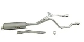 617410 Gibson Exhst Fits Jeep Gladiator Kit Dual