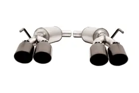 619718b Gibson Performance 677418033632 Black Elite Axle-back Dual Exhaust System