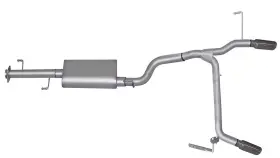 18808 Gibson Performance Exhaust Fits 2007-2014 Toyota Fj Cruiser