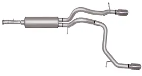 312700 Gibson Performance Exhaust For 07-10 Hummer H3 Base 3.7l 2.5in Cat-back Dual Split